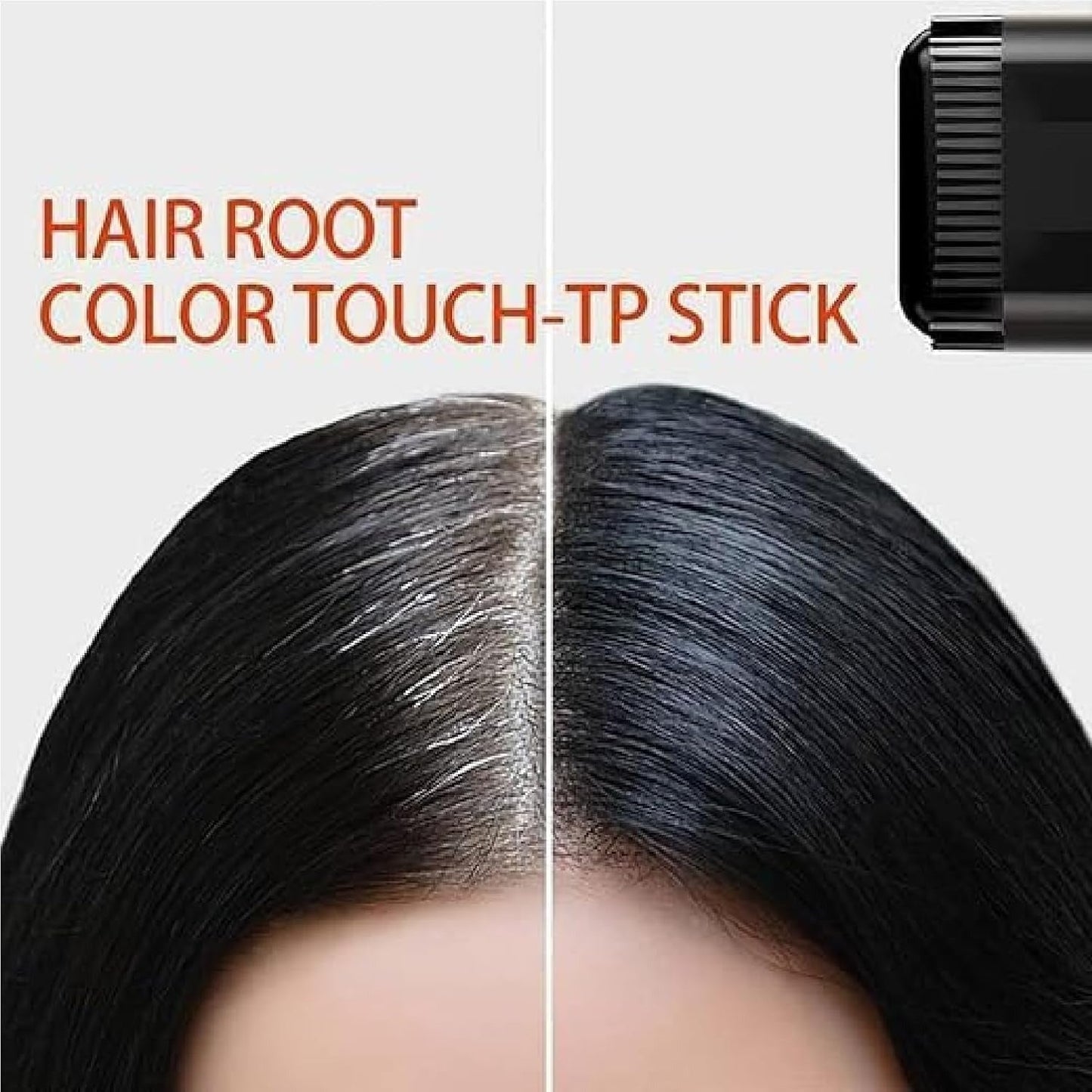 2-in-1 Touch-Up Comb for Men & Women | Instant Hair Color Root Cover Stick