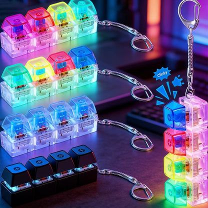 Keyboard Fidget Keychain