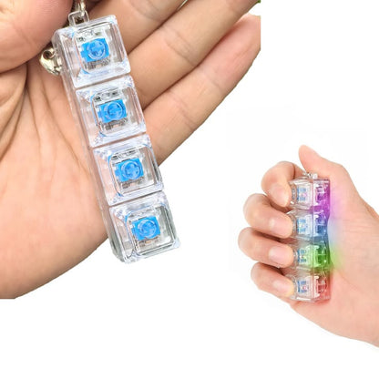 Keyboard Fidget Keychain